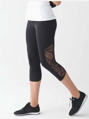 Lululemon Goal Crusher Cropped Legging Size 8